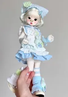 ★SEN★AF11380【afly】1/6洋服7点セット（水色/幼SD）