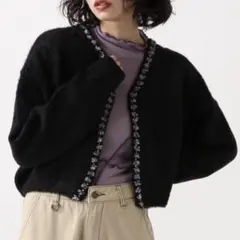 citybreeze シティーブリーズ フラワー配色カーディガン 2922579