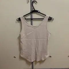 GU タンクトップ アイボリー