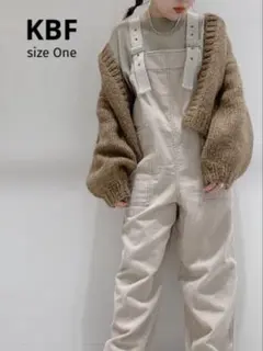 ◆ KBF ケービーエフ コーデュロイ サロペット オーバーオール One