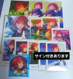 あんスタ 逆先夏目 カード 缶バッジ ブロマイド 色紙