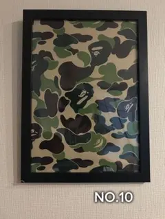 【額付き】A4アートポスター A BATHING APE カモフラのサムネイル