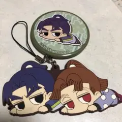 忍たま　文次郎・三木ヱ門　ラバスト・缶バッジ