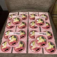 ② ハイキュー!! キラキラ缶バッジ 猫部　孤爪研磨　75mm 20点セット