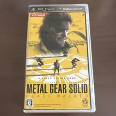psp メタルギアソリッド ピースウォーカー ゲームソフト