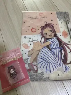 魔法少女まどか☆マギカ まどマギ 佐倉杏子 クリアファイル アクリルスタンド