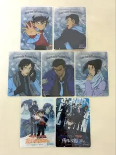 名探偵コナン　残像の交信からの脱出　非売品クリアカード　コンプリートセット