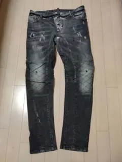 ディースクエアード　 ダークグレー デニム