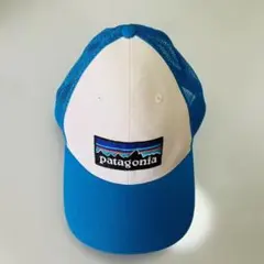 ♢860♢Patagonia パタゴニア メッシュキャップ ブルーのサムネイル