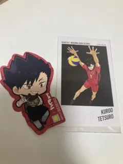 ハイキュー‼︎黒尾鉄朗 チェキ風カード　ステッカーセット