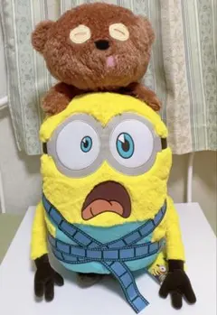 ミニオンズ＆モンスターズ グランデぬいぐるみ ティム 寝そべりぬいぐるみのサムネイル