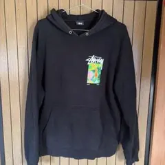 STUSSY パーカー ブラック