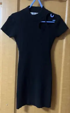 【SPIRALGIRL】リブニットワンピース