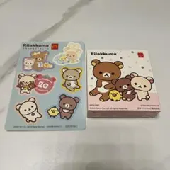 リラックマかわいいケース&パズルセットとシール