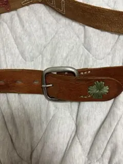 Hawk Company 本革ベルト Mサイズ LOVE PEACE