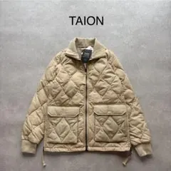 【新品タグ付】 TAION 現行モデル キルティングダウンジャケット