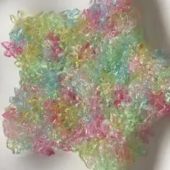 【100個】アソート　リボン素材　ネイルパーツ デコパーツ まとめ売り　量産