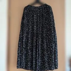 NATURALBEAUTY　BASIC　ロングスカート　Sサイズ　ブラック