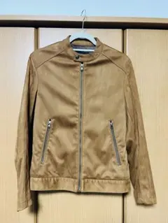 ライダースジャケット ブラウン Mサイズ