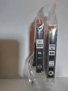 C-351 XL ブラックインクカートリッジ２個★W出品のサムネイル