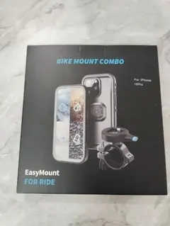 自転車スマホホルダー アイフォン15プロ 防水ケース付き 新品