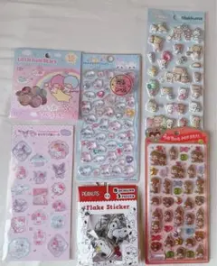【新品未開封正規品】色んなキャラものシールセット♡