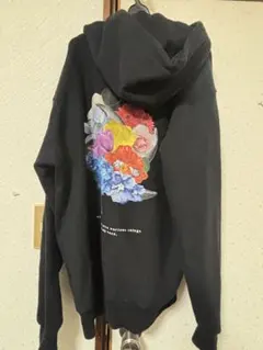フラワーデザイン プルオーバーパーカー dall Fuma no KTR
