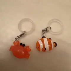 海のいきもの めじるしチャーム