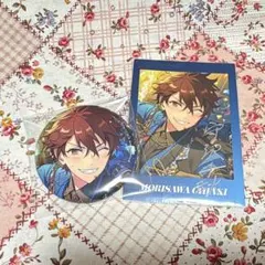 あんスタ プロセカコラボ 守沢千秋 缶バッジ ぱしゃっつ