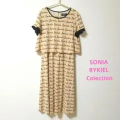 ソニアリキエル・Collection レターボーダー柄ワンピースのサムネイル