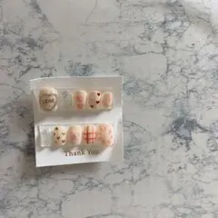 落書きネイル ライブネイル ハートネイル 手書きネイル ネイルチップ 69