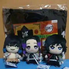 鬼滅の刃 ともぬい vol.2 3種セット & フード付きブランケット 鬼殺隊柄