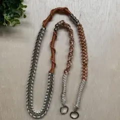 『最終値下げ』スマホショルダー ハンドメイド　パラコード