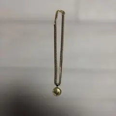 ゴールドメダルペンダントネックレス