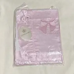 桂由美エプロン　ピンク　リボンのサムネイル