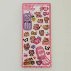 平成はっぴーフォンステッカーズ 日焼けキティ ハローキティ 正規品 新品未使用