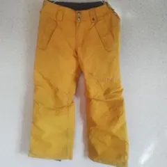 Burton 子ども用スノーボードパンツ イエロー サイズ S