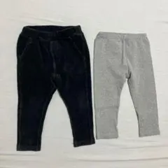 UNIQLO ベビー リブレギンス 90cm 2枚