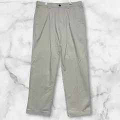 ランズエンド メンズ ウエスト79 チノパンツ ベージュ 綿100 ワンタックのサムネイル