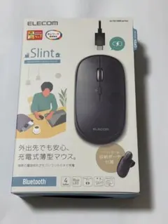 ELECOM Slint Bluetooth マウス 本体 収納ケース付き