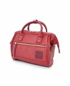 【新品未開封】anello 合成皮革口金ミニ2WAYショルダーバッグ ワイン