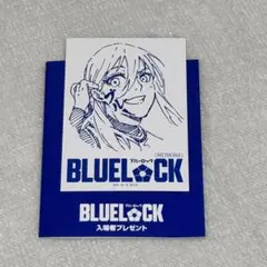 映画ブルーロック 入場者特典 イラストカード 千切豹馬 國神錬介