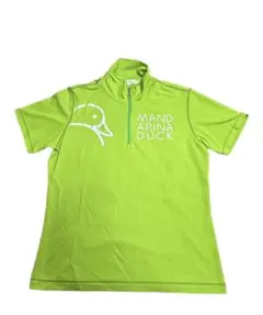 LLサイズ MANDARINA DUCK DRY+COOL 半袖ポロシャツ 緑