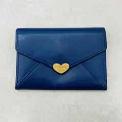 Paul Smith ポールスミス コインケース ラブレター ブルー レザー