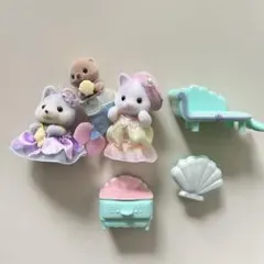 シルバニアファミリー 赤ちゃん家具コレクション　ゆめいろマーメイド