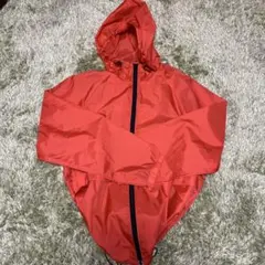 90s old UNIQLO nylonJacket orange