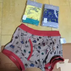 新品未使用　Ampersand ボクサーパンツ・ブリーフ 130cm 3枚セット