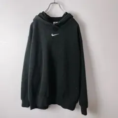 m*5様 NIKE 裏起毛　パイル生地　パーカー　センター　スウォッシュ　刺繍