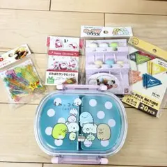 スケーター　すみっコぐらし　お弁当箱　キッズ　ピック4袋セット　サンタクロースのサムネイル
