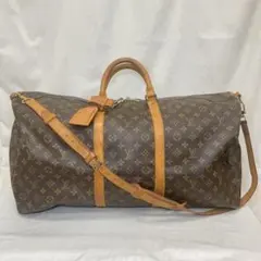 正規品　ルイヴィトン　キーポル　バンドリエール　モノグラム　ボストン　旅行バッグ
